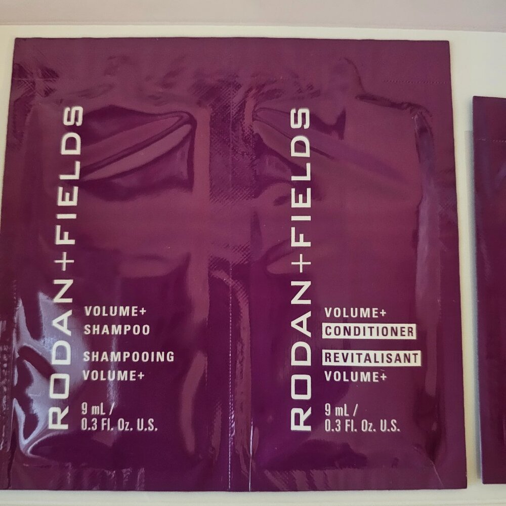 Rodan  Fields VOLUME Hair Regimen Samples x6
